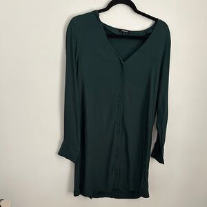 Madewell Deep Green Button Down Shirt